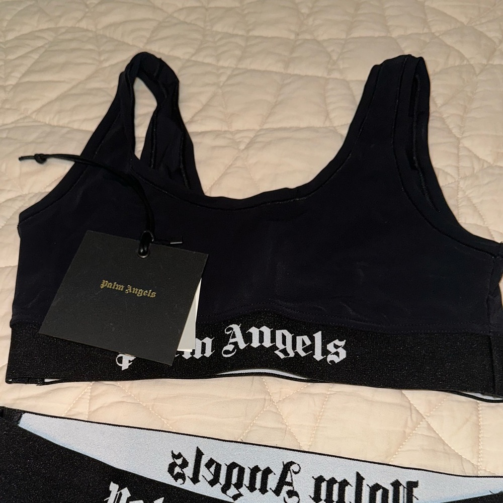 Palm Angels sport bra top